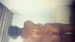 Tamil aunty taking bath