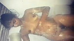 Tamil aunty taking bath