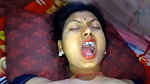Beautiful hot girl inserting plastic bottle inside her pussy