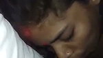 Beautiful lady give Blowjob to lover