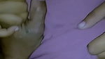 Girlfriend fuck hard with bf on bed