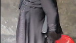 Muslim girl show her boobs  riding