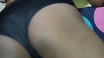 Muslim girl show her boobs  riding