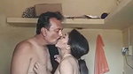Neighbor uncle suck boob of girl