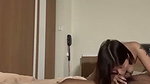Sexy girlfriend give deeply Blowjob