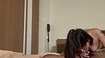Sexy girlfriend give deeply Blowjob