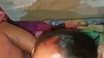 Village aunty give Blowjob  show her pussy