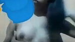 Beauty Teen getting her Boobs pressed by BF