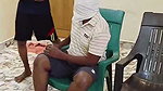 Bhabhi rubing her pussy  fuck with two devar