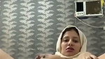 New update Muslim girl rubing her pussy