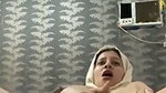 New update Muslim girl rubing her pussy