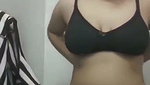 Sexy hot girl show her boobs  pressing