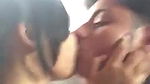 Very hot Pune girl hard kissing BF passionately