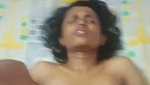 Telugu girl fucking on bed with ex lover