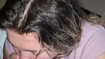 Lovely Stepsister blowjob to her big Stepbrother