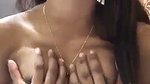 A 19 year old nude desi girl spits on her tits