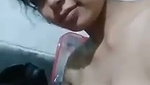 Breastfeeding desi lady for husband mms