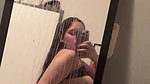Chubby girl records her nude video to please her