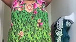 Fat Indian aunty Janaki full nude show