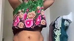 Fat Indian aunty Janaki full nude show