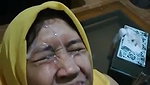 Hijabi slut takes clients cum on her face