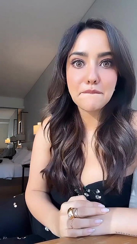 Neha Sharma bulging milky white boobs popping out