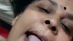 Huge boobs Indian aunty crushing her breast MMS