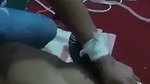 Lesbian Senior hostel girl licking nipple