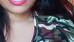 Military dress desi girl showing boobs and finger