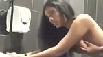 Young Tamil couple records their bathroom porn