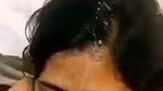 Beautiful girl cum on her mouth
