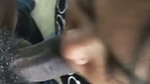 Beautiful girl giving Blowjob to cousin brother