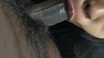 Beautiful girl giving Blowjob to cousin brother