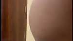 Big ass aunty showing her asshole