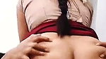 Big ass Tamil aunty riding  cum inside her