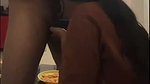 Boyfriend mouth fuck his gf