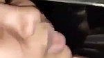 Girl speak on phone  riding dick