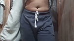 Girlfriend stripping her dress