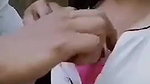 Hot gf feeding to her bf