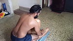 Sexy bhabhi taking oil massage