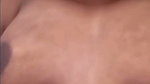 Tamil aunty pressing her huge boobs  showing