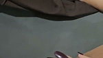 Aunty inserting black dilo in her pussy