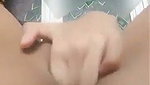 Beautiful hot girl fingering her pussy