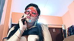 Bhabhi showing her boobs on live
