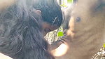Girlfriend show her hairly pussy  give Blowjob