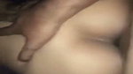 Boyfriend fuck hard in Doggy style  cum on her ass