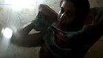 Cute face desi girl naked in bathroom solo show
