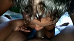 Local SriLankan aunt Ashawari sucking cock