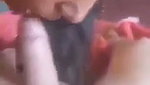 Village aunty sucking cock mms