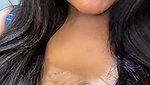 Aunty show her black ass  huge boobs